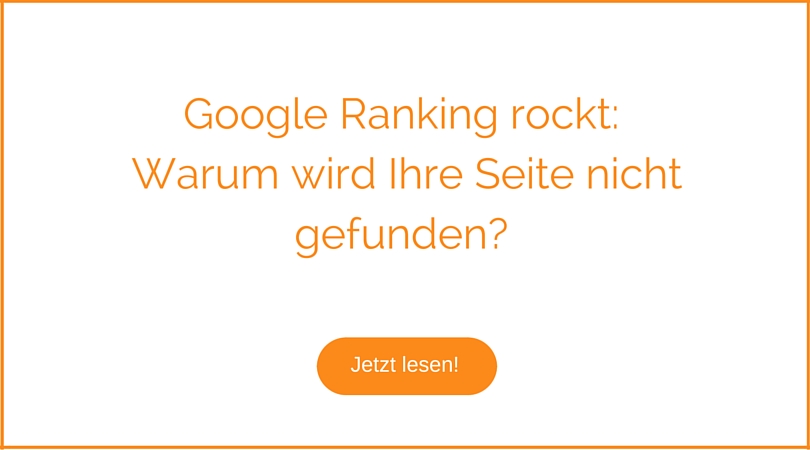 Wordpress seite wird bei google nicht gefunden