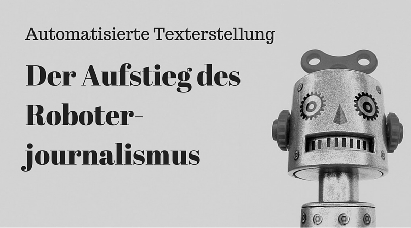 Roboterjournalismus