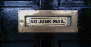 Briefkasten: no junk mail