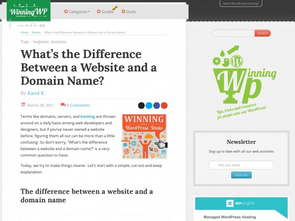 https://winningwp.com/whats-the-difference-between-a-website-and-a-domain-name/