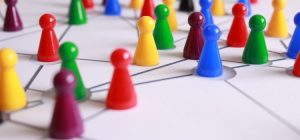 Networking Kundenakquise vereinfachte Darstellung