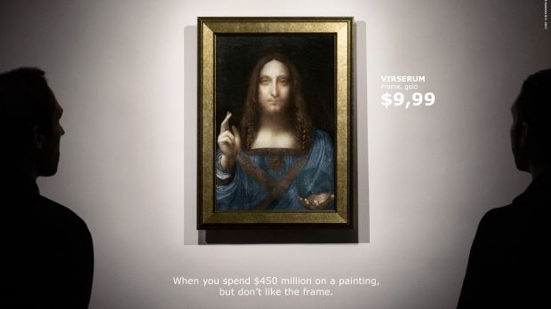 Ikea Da Vinci Gemälde