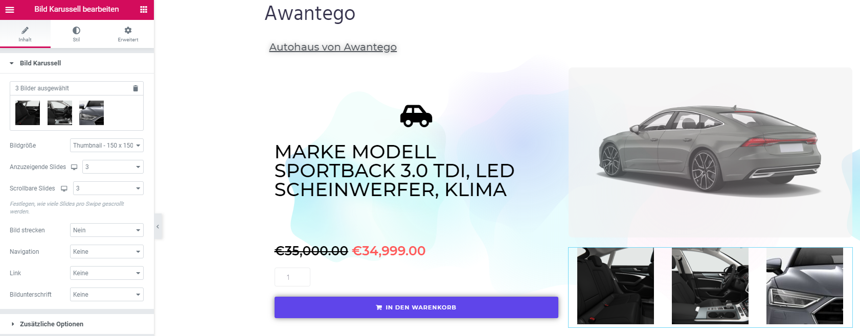 WooCommerce Tutorial: Produktseiten mit Elementor erstellen 21 Elementor 19