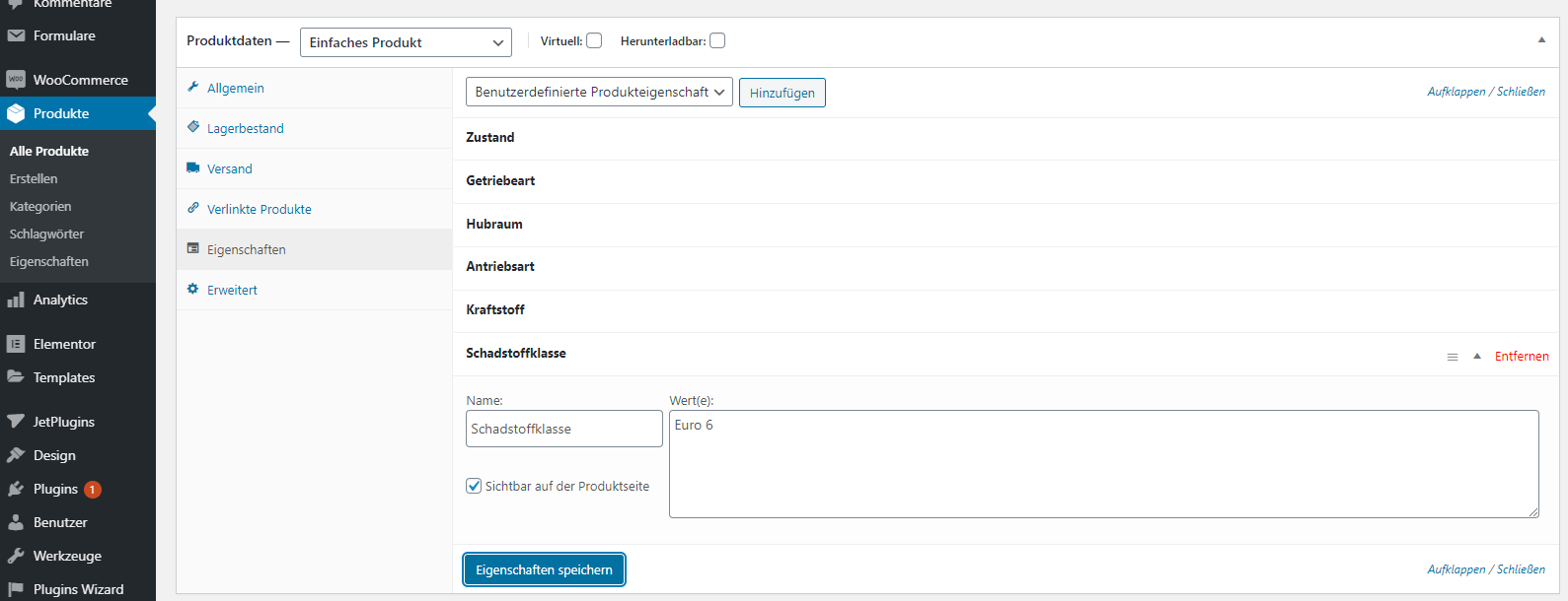 WooCommerce Tutorial: Produktseiten mit Elementor erstellen 26 Elementor 24
