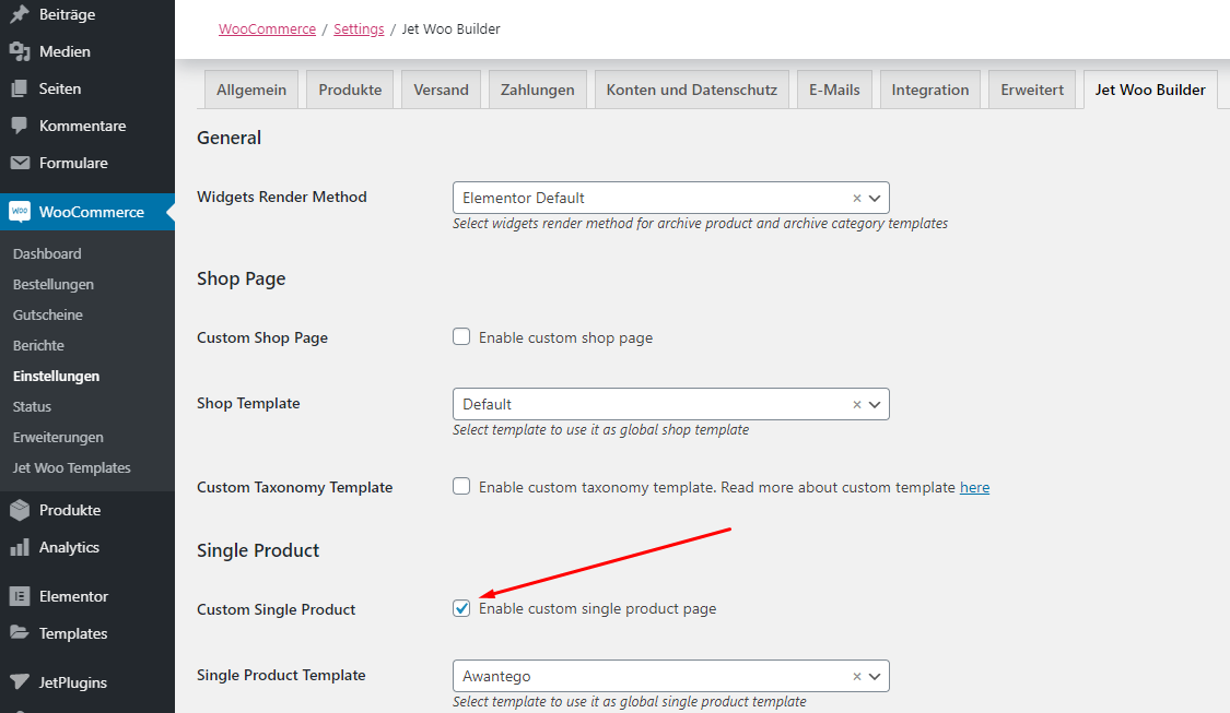 WooCommerce Tutorial: Produktseiten mit Elementor erstellen 38 Elementor 36